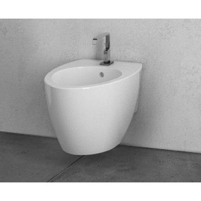 BIDET SOSPESO DISEGNO CERAMICA OVO 