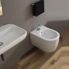 BIDET SOSPESO serie SKIP DISEGNO CERAMICA