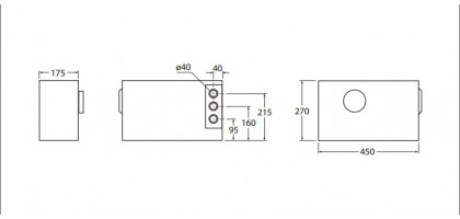 SANISPLIT 3 TEC TRITURATORE POMPA CASSETTA TRITURATRICE