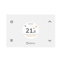 SEITRON - CRONOTERMOSTATO WIFI SETTIMANALE WI-TIME BIANCO