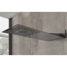 SOFFIONE DOCCIA INOX WALL RAIN QUADRATO 