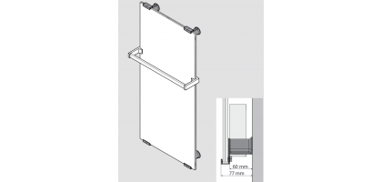 NOVELLINI SOLE TERMOARREDO di LUSSO 500X1000 W500