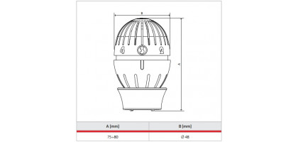 TESTA TERMOSTATICA GIACOMINI R470