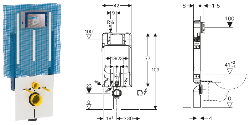 geberit combifix