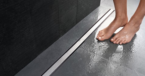Doccia a filo pavimento / Canaletta doccia e pozzetti di scarico