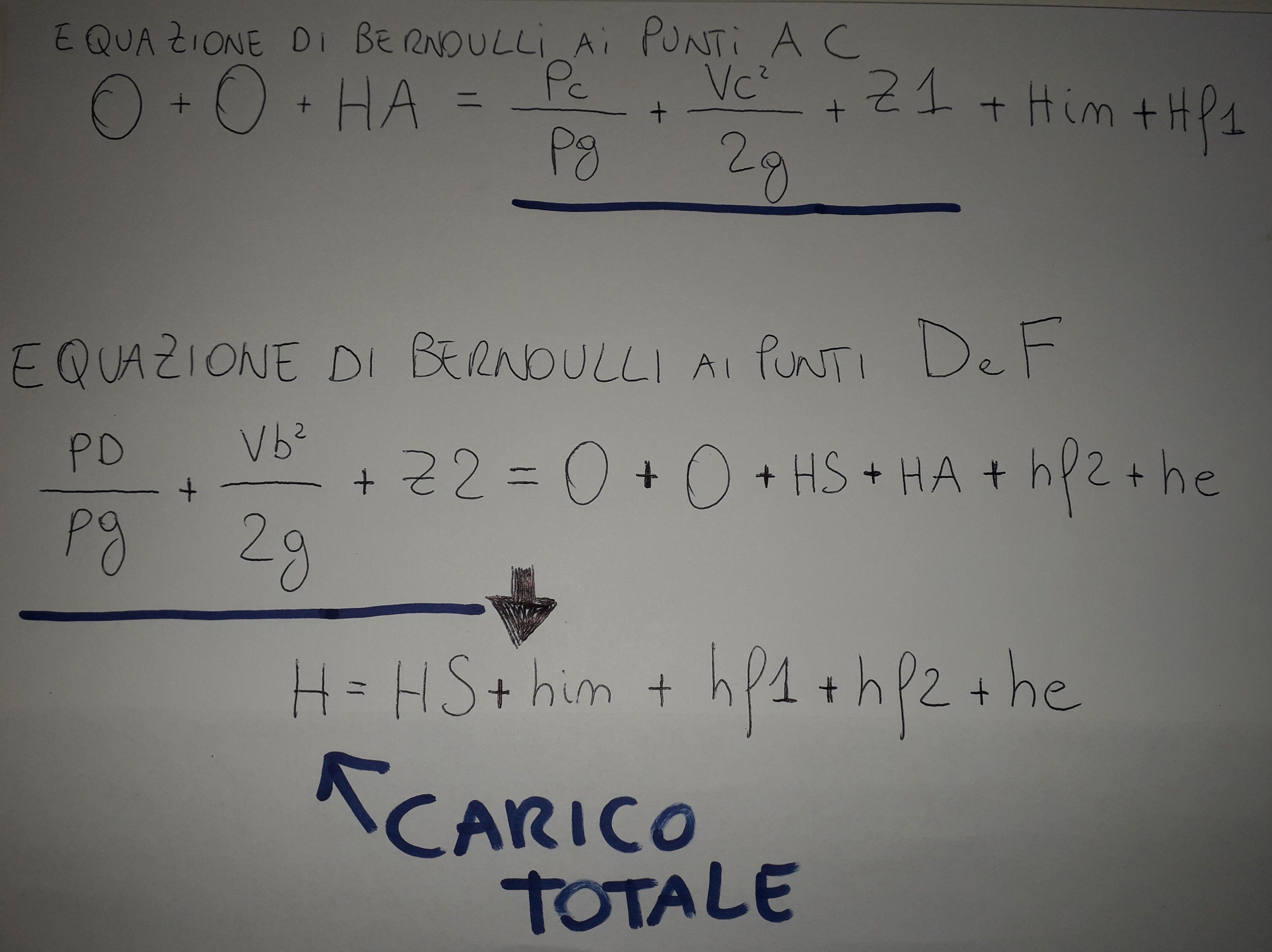 calcolo h pompa centrifuga