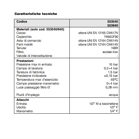 gruppo di riempimento automatico Caleffi